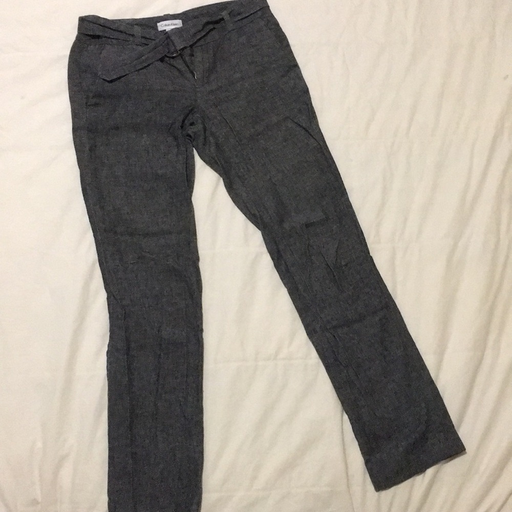 ❣️Calvin Klein Grey Heathered Work Pants